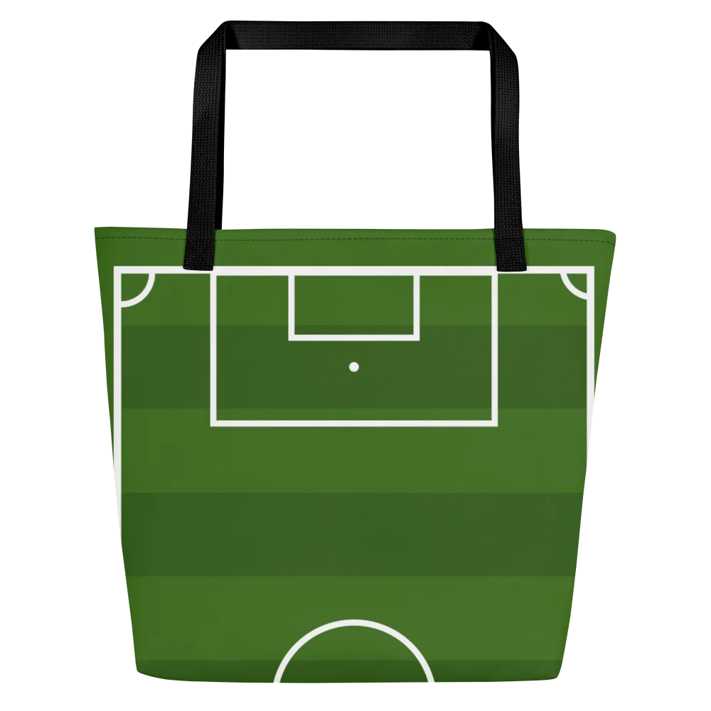 Pitch-Perfect All-Over Soccer Field Tote product image (1)