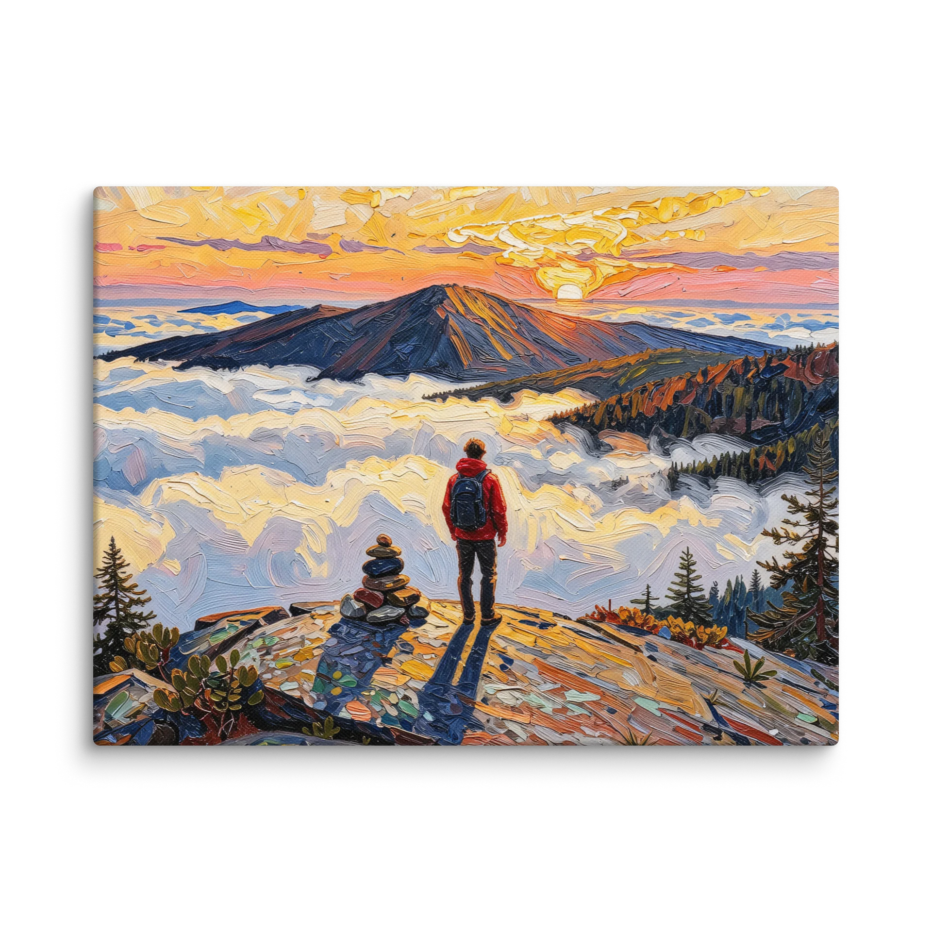 Above the Clouds Canvas Print product image (1)