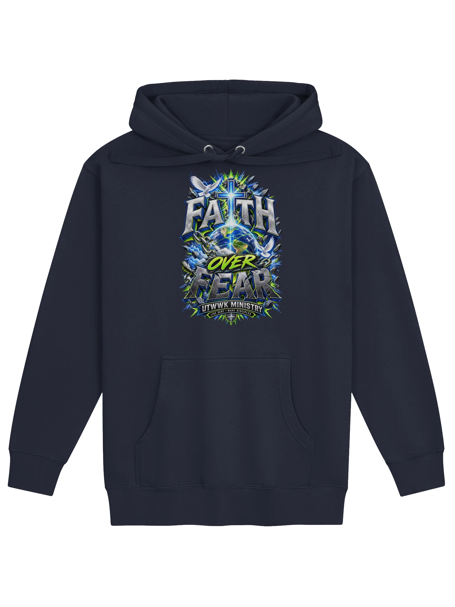 Faith Over Fear Premium Hoodie product image (17)