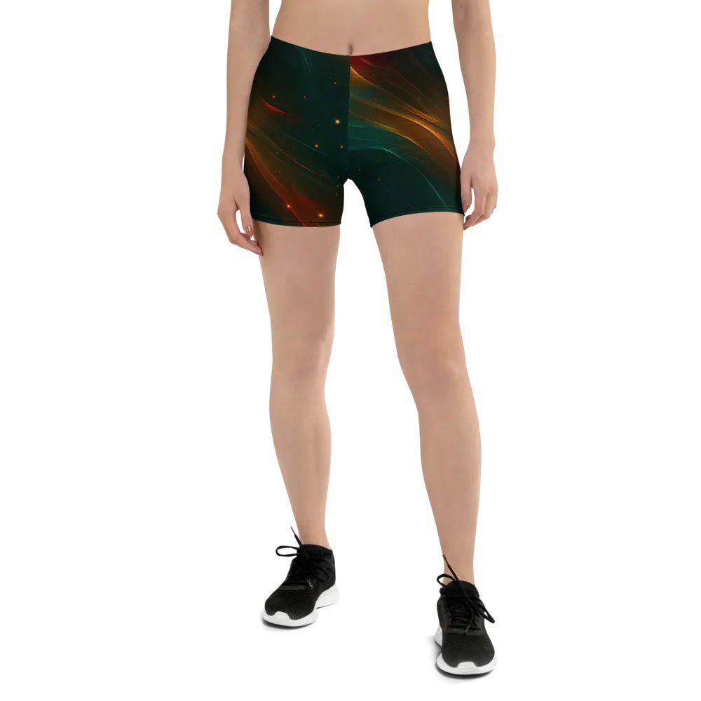 Abstract Lines Galaxy Shorts product image (1)