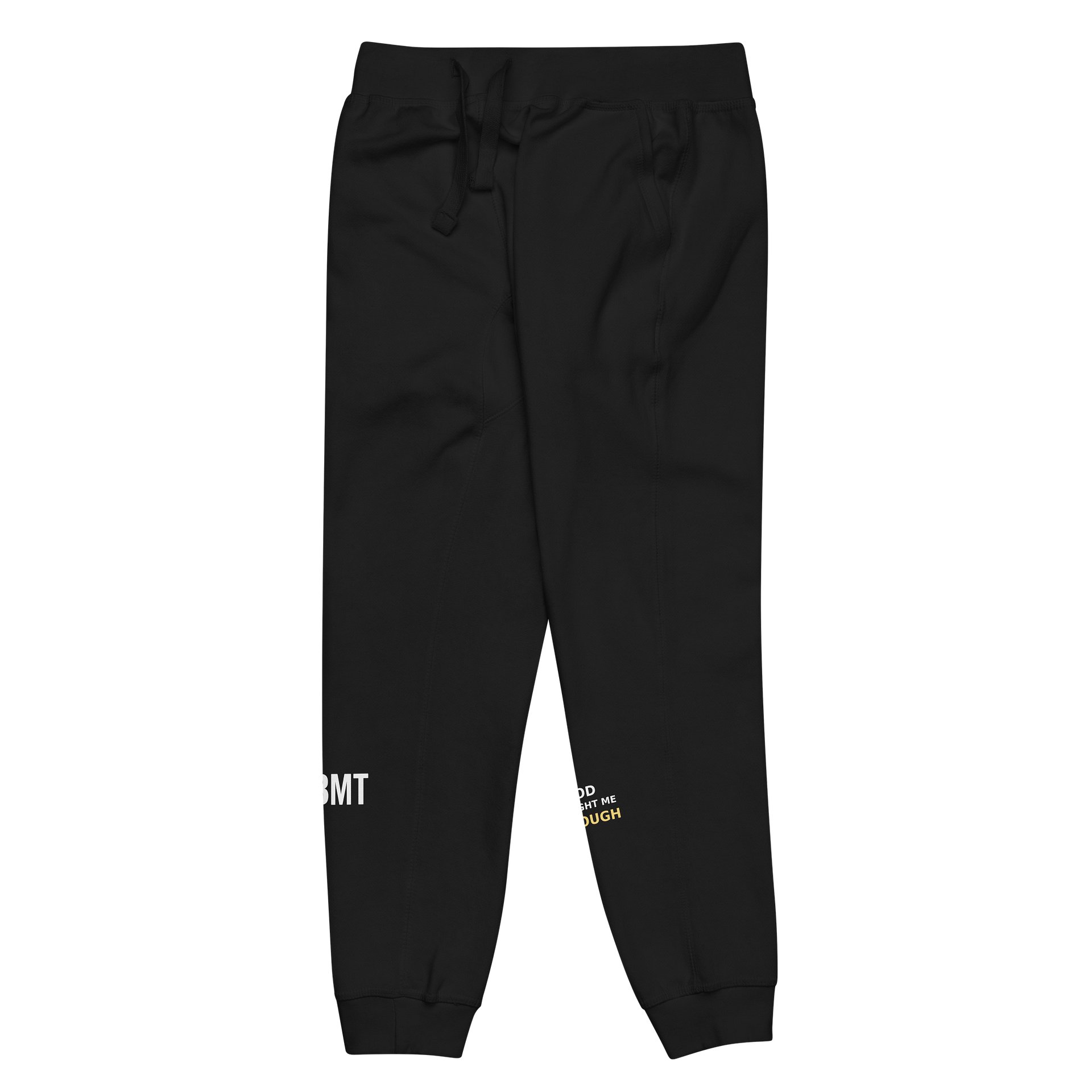 GBMT Survivor Joggers – Black & Gold Edition product image (3)