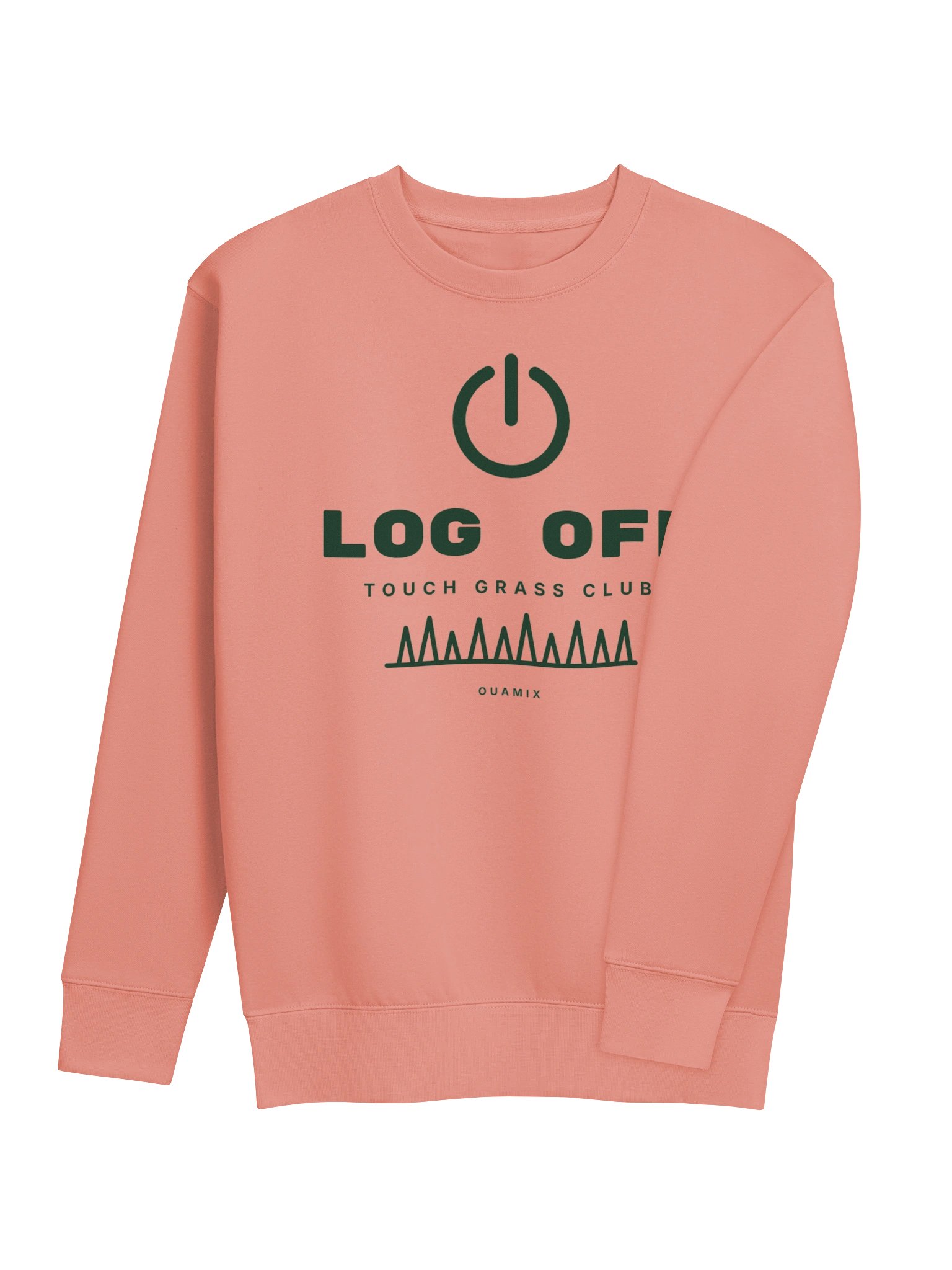 Log Off Touch Grass Club Sweatshirt product image (34)
