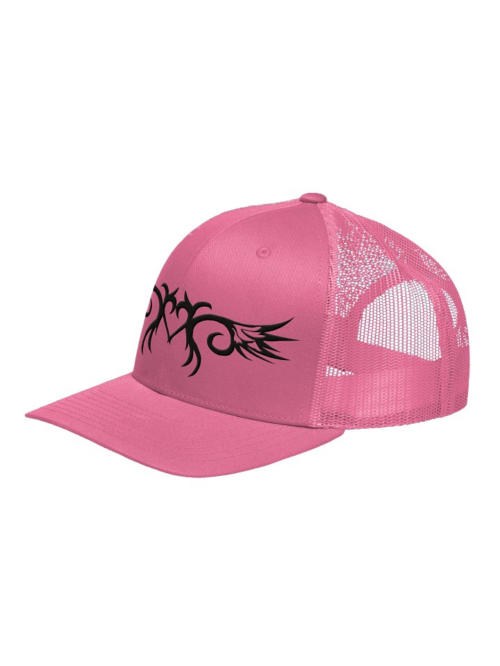 Calypso Corvidae Tramp Stamp Trucker Hat [Pink] product image (2)
