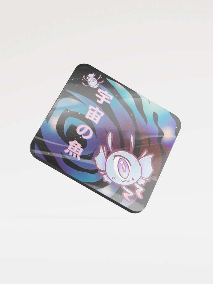“fish of outer space” - coaster (bubblin) product image (1)