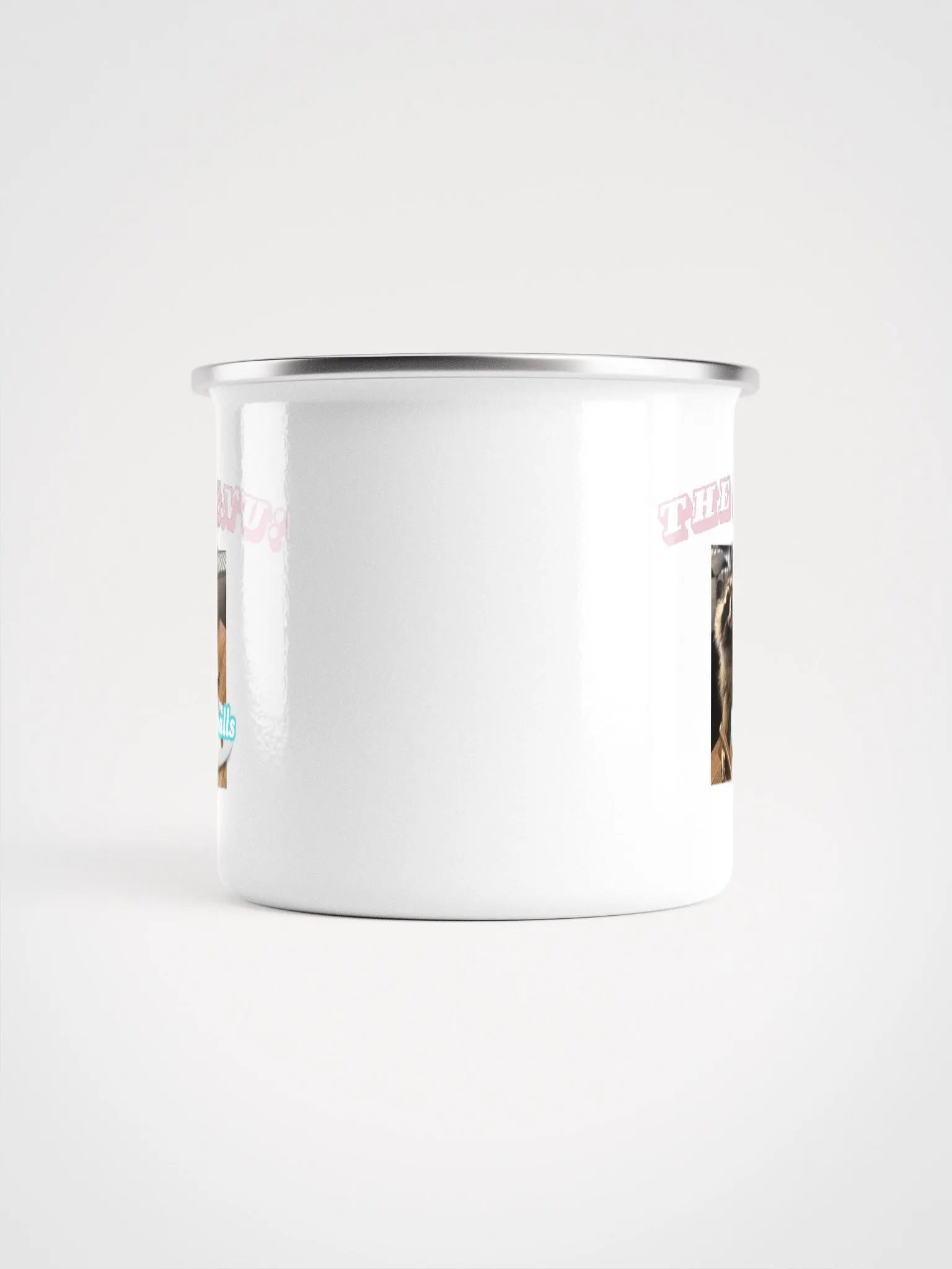 The Menu: Your Balls, Raccoon Metal/Enamel Mug product image (2)