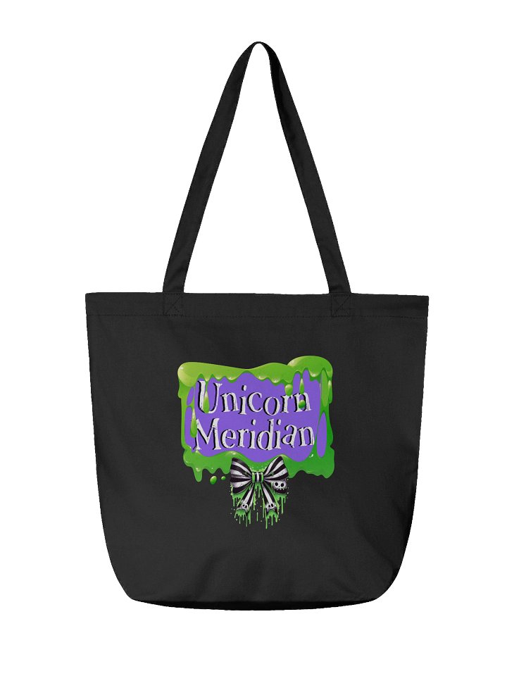 [UM Designs] When Life Is Over, The Game Is On - Black Tote Bag product image (2)