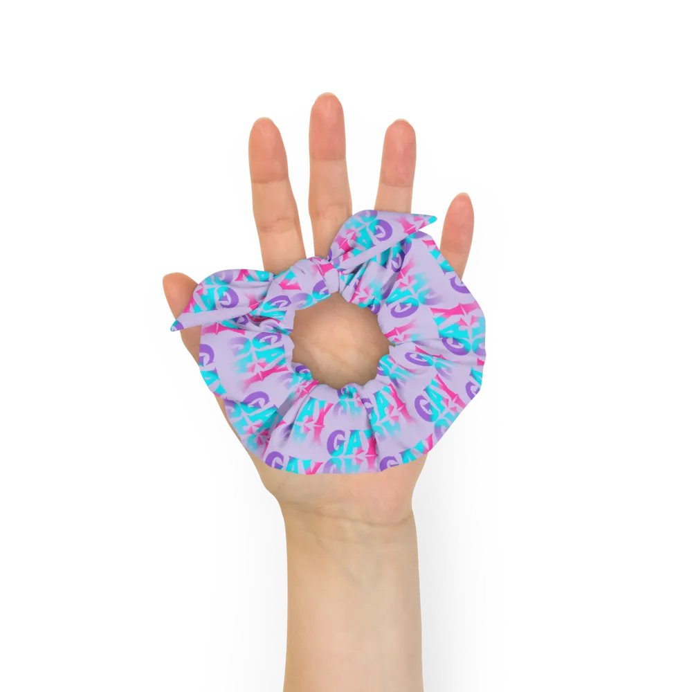 Gay Reflections Scrunchie with Bow product image (8)