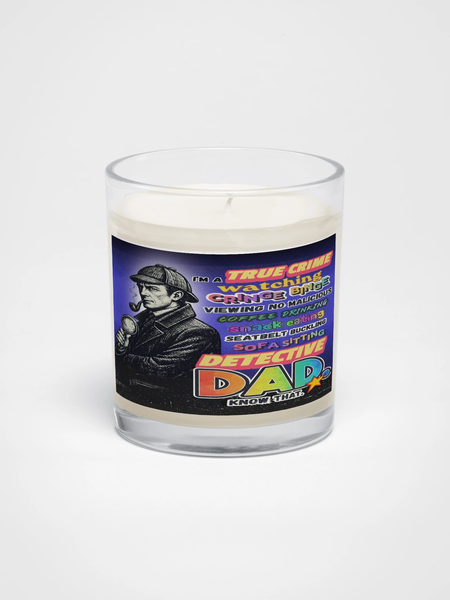 True Crime Dad Candle Gift product image (1)
