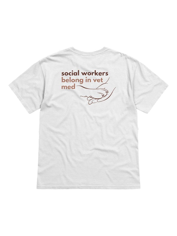 Vet Social Worker Belonging Unisex Tee product image (2)