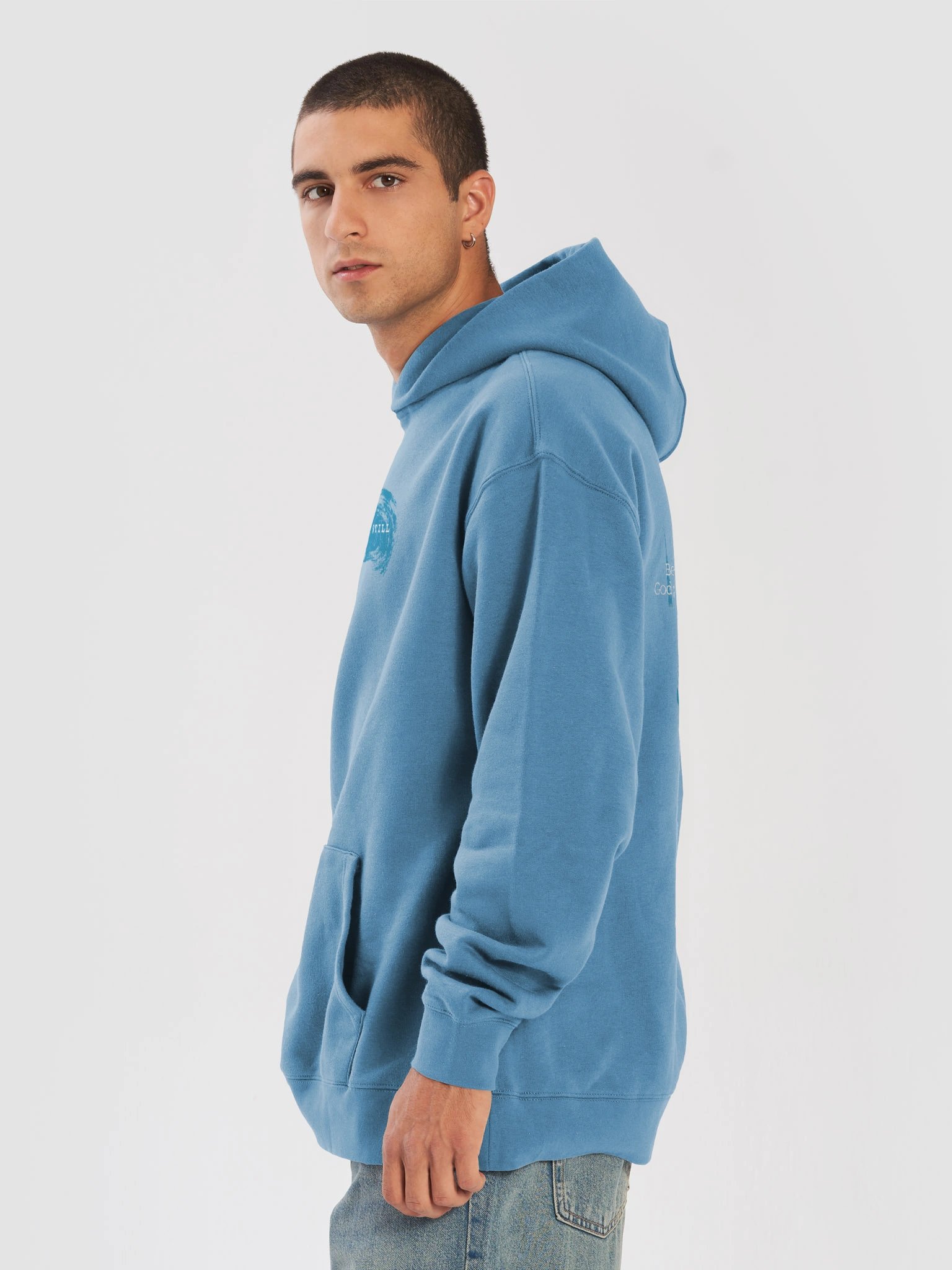 Be Still - Blue Hoodie product image (8)