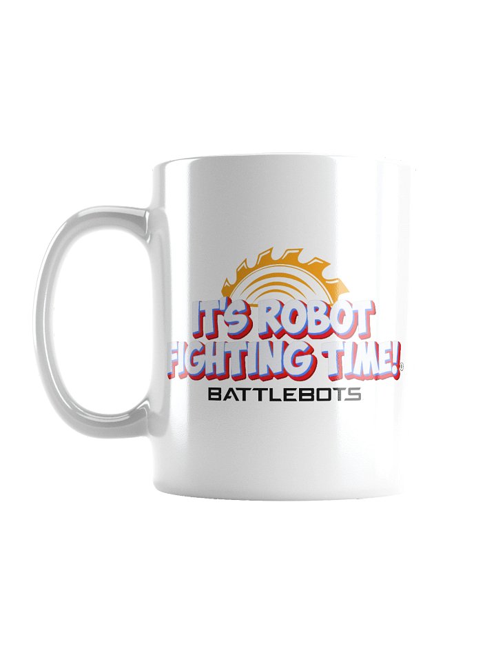 BattleBots - Sawblade Sunrise - It's Robot Fighting Time!™ - Coffee Mug - White - 3 sizes product image (1)
