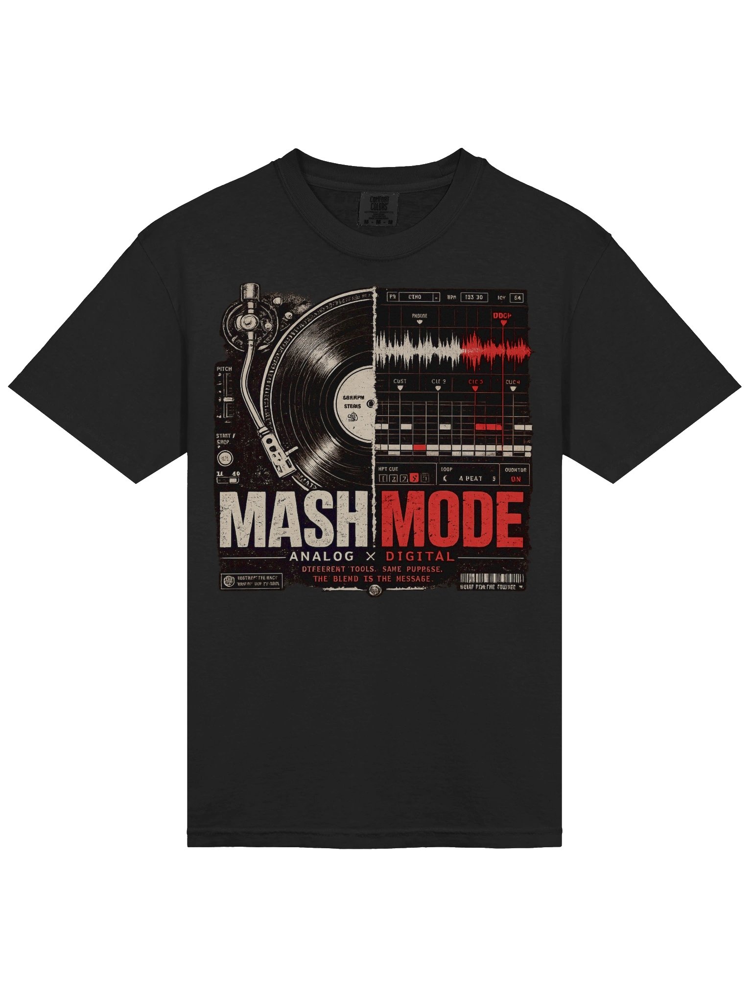 MASH MODE — ANALOG × DIGITAL TEE product image (3)