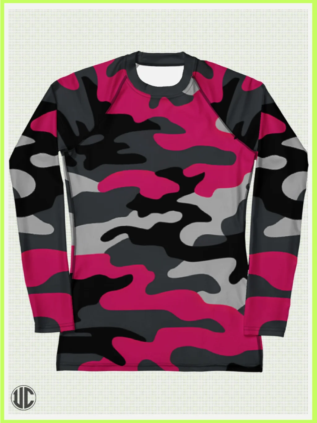 Savage Pink Camo – Women’s Rash Guard product image (3)