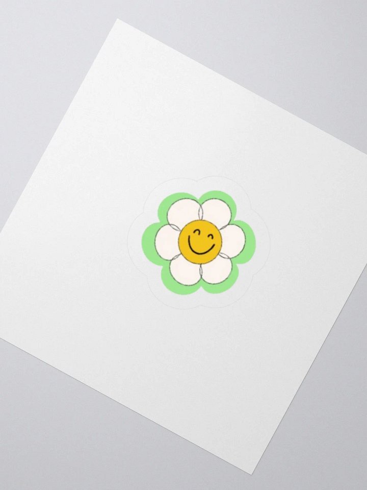 Green Flower Sticker product image (2)