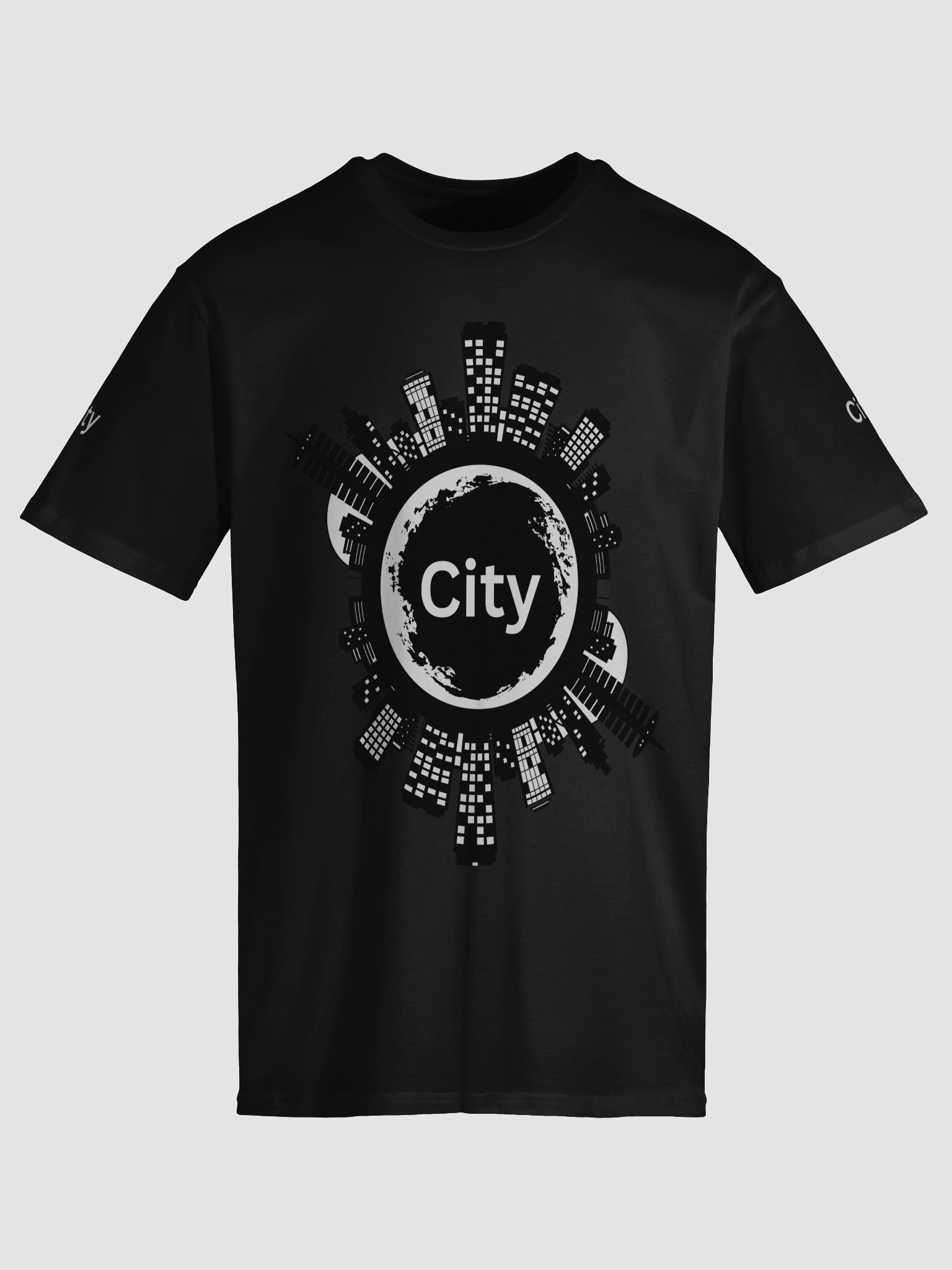 Cityscape Circle Unisex Tee product image (1)