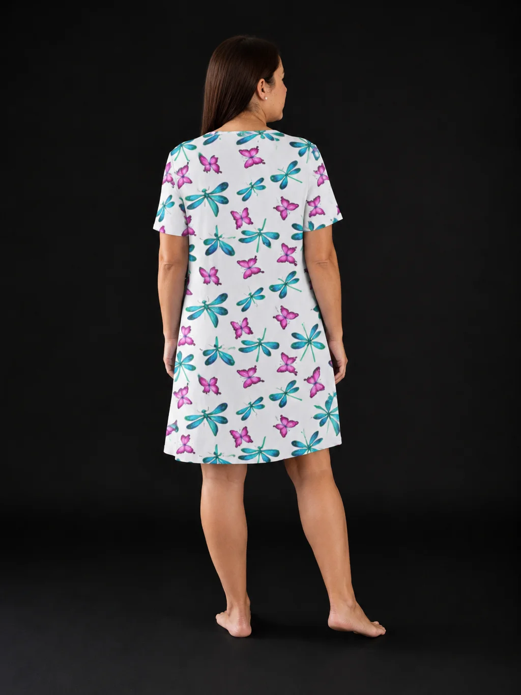 Whimsical Wings T-Shirt Dress product image (4)
