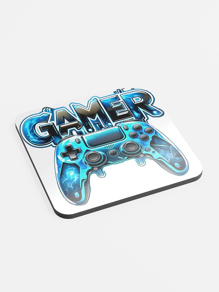 Ultimate Gamer II Glossed Cork Coaster product image (2)