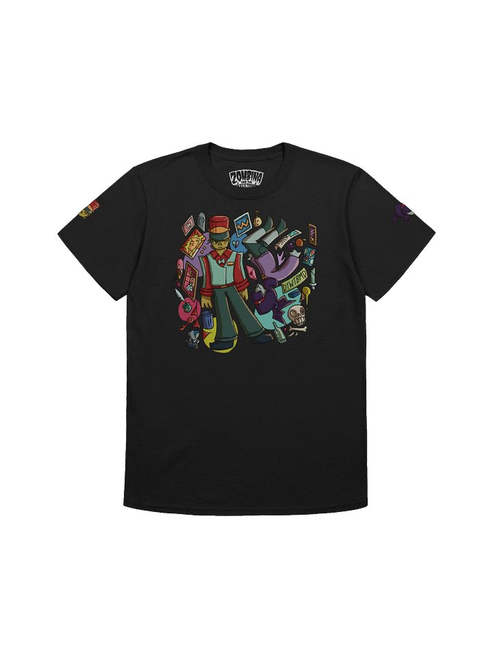 Do You Want To Be My Death - Veronica & Zombie Design Unisex Softstyle T-Shirt product image (1)