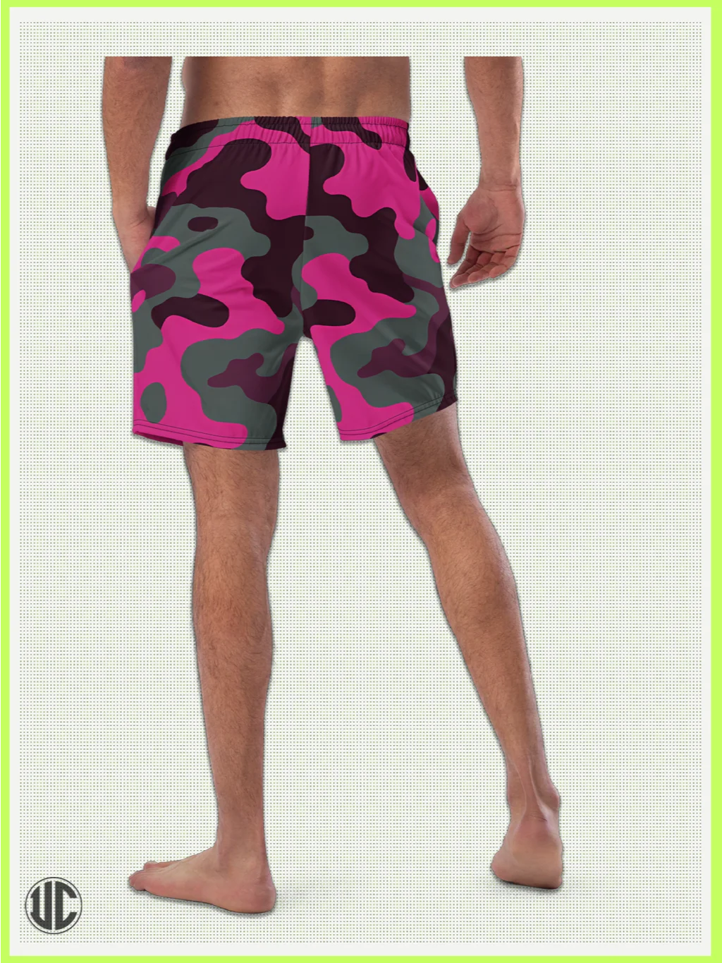 Savage Woodland Camo – Men’s Swim Trunks product image (3)