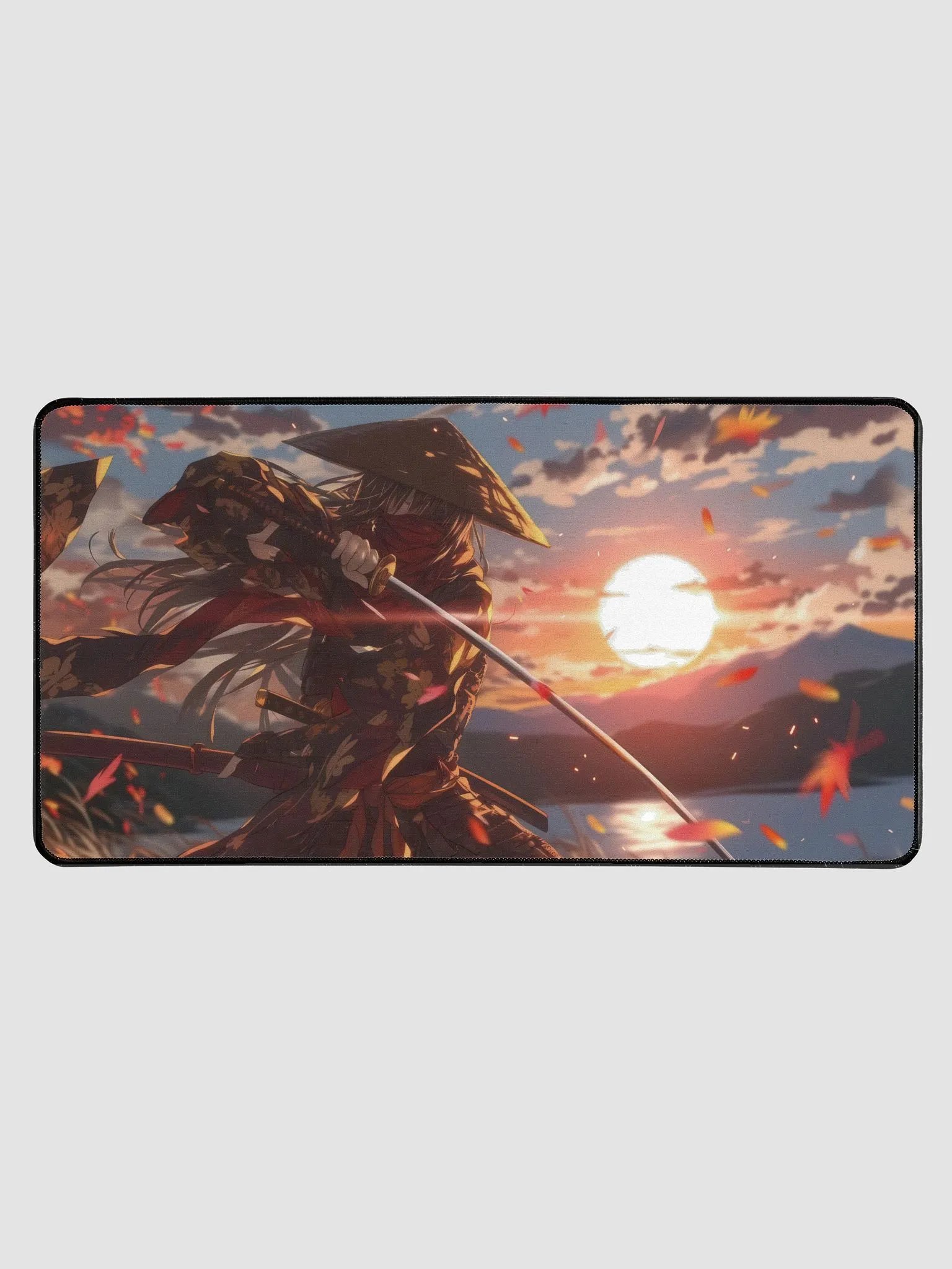 Sunset Samurai Mousepad product image (1)