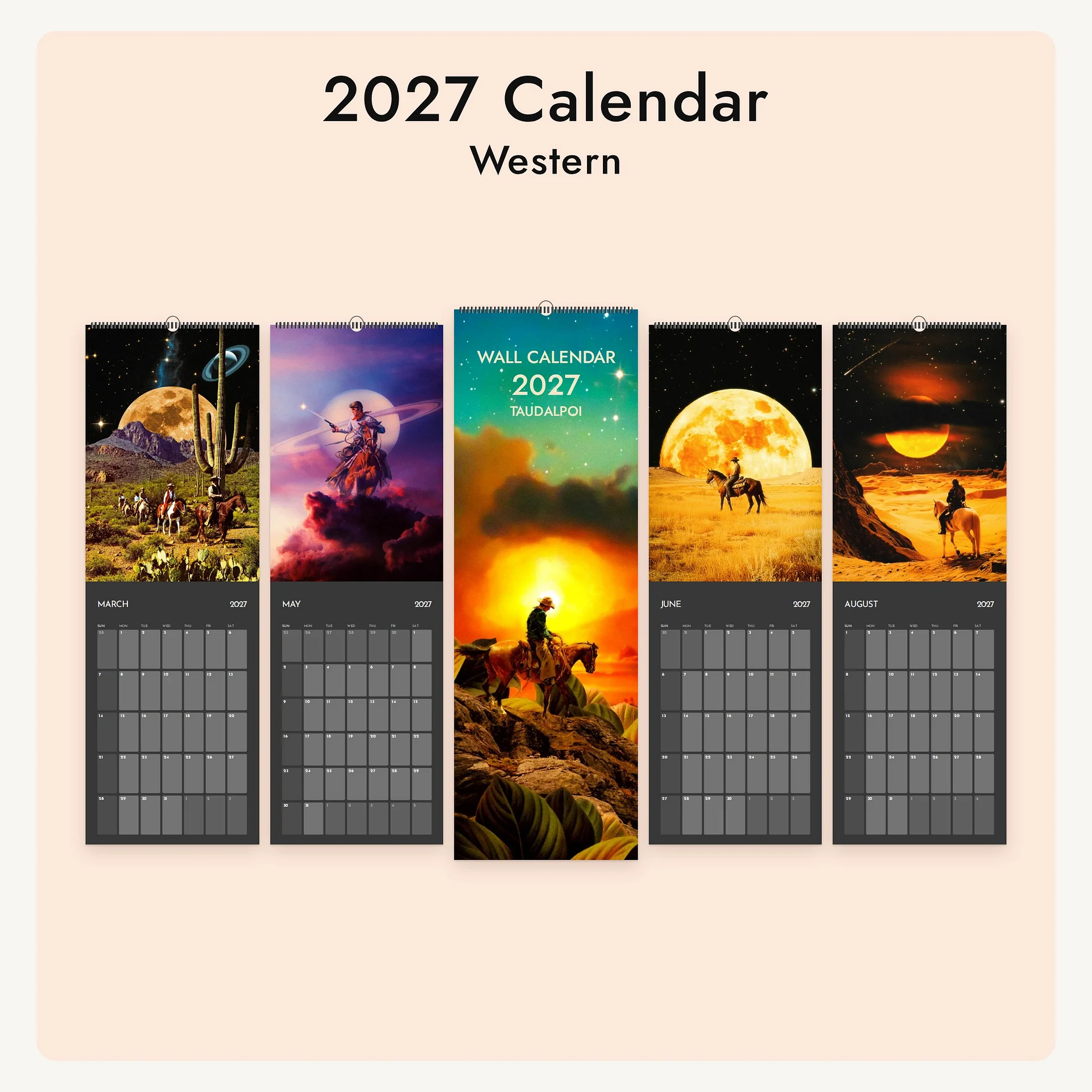 Western 2027 Calendar