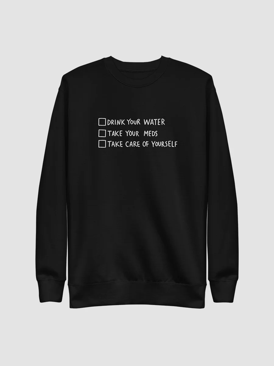 !reminder embroidered crewneck product image (1)