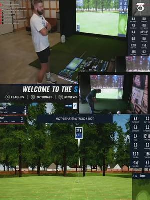 We were rolling the rock this round! #putting #golf #simgolf #gspro