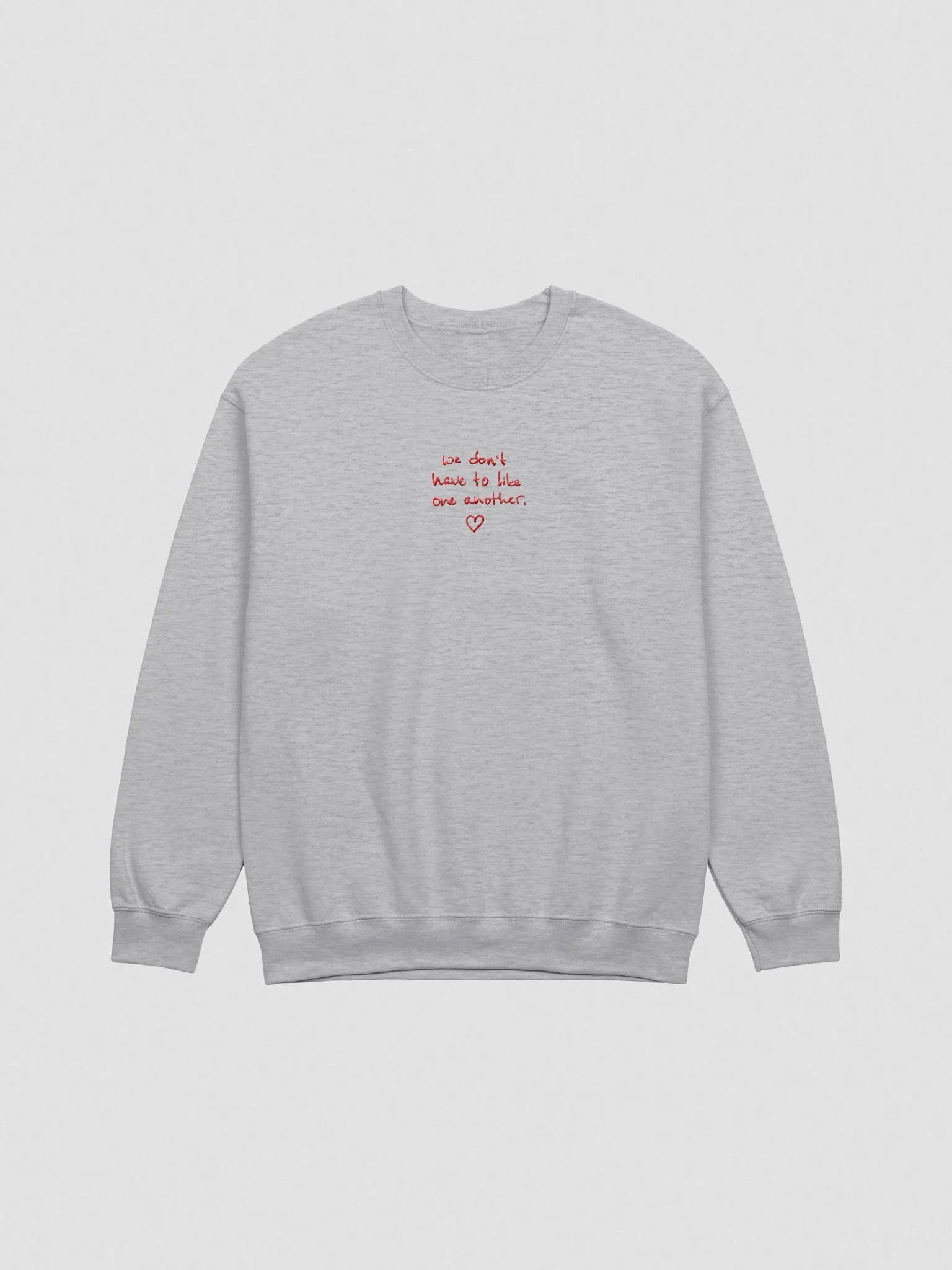 ONE ANOTHER (red) embroidered crewneck product image (4)