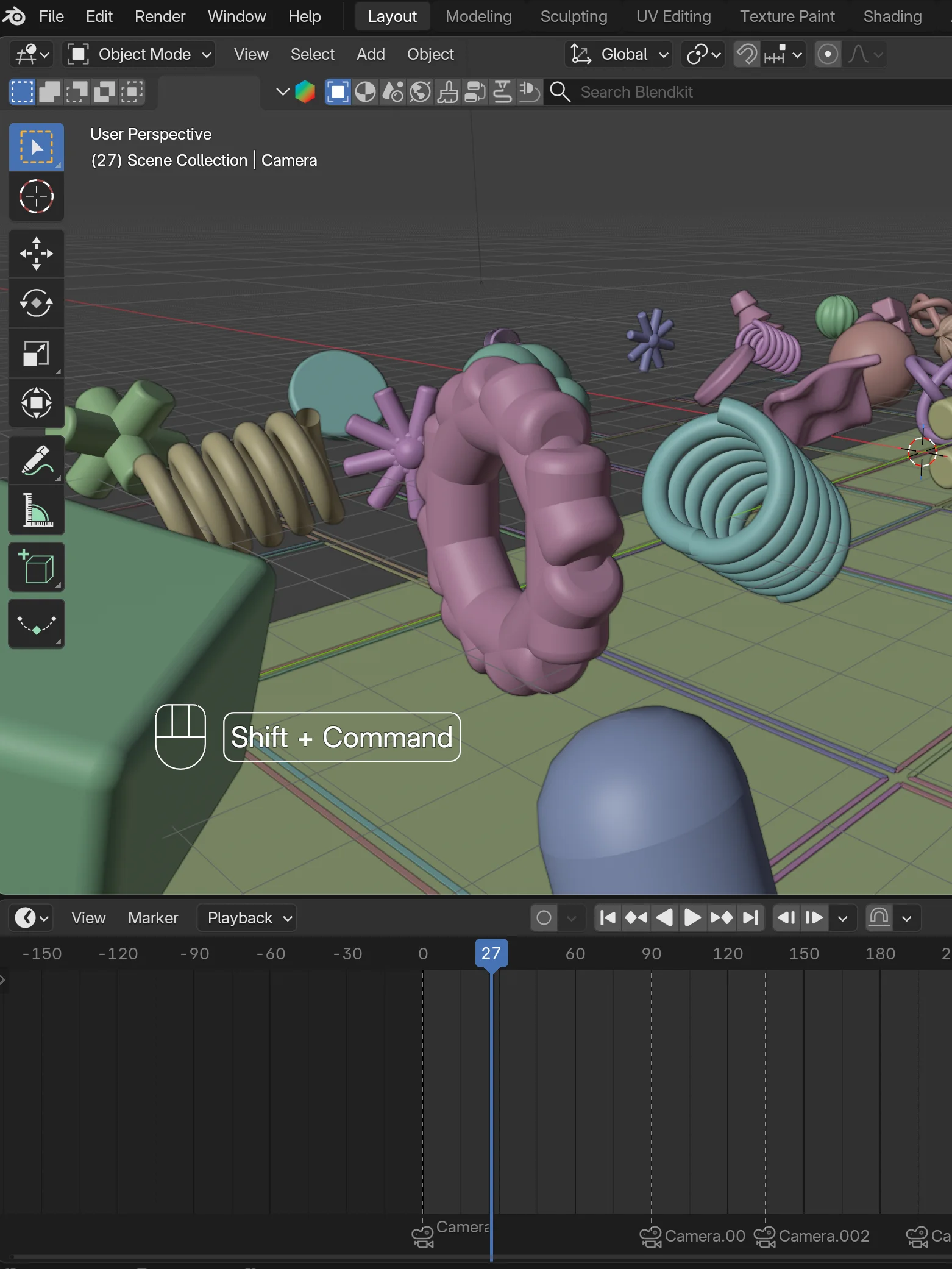 Free 3D Objects! Bledner 3D – .blend product image (3)