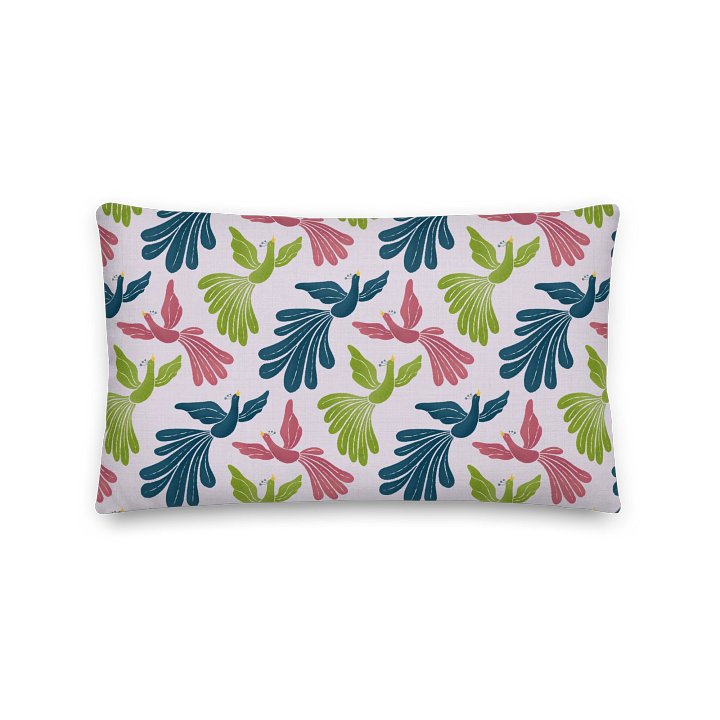 Mid-Century Modern Firebirds Pillow product image (1)