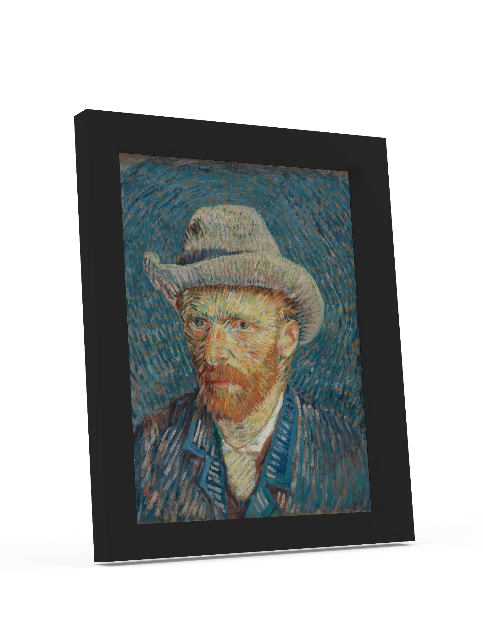 Van Gogh, Self-Portrait with Grey Felt Hat (1887) Fine Art Print product image (60)