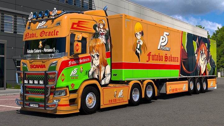 [ETS2] Futaba Sakura - Persona 5 [Combo Skin] product image (1)