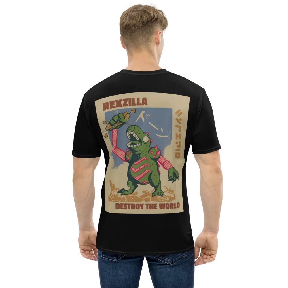 Rexzilla Poster T-Shirt - Black product image (1)
