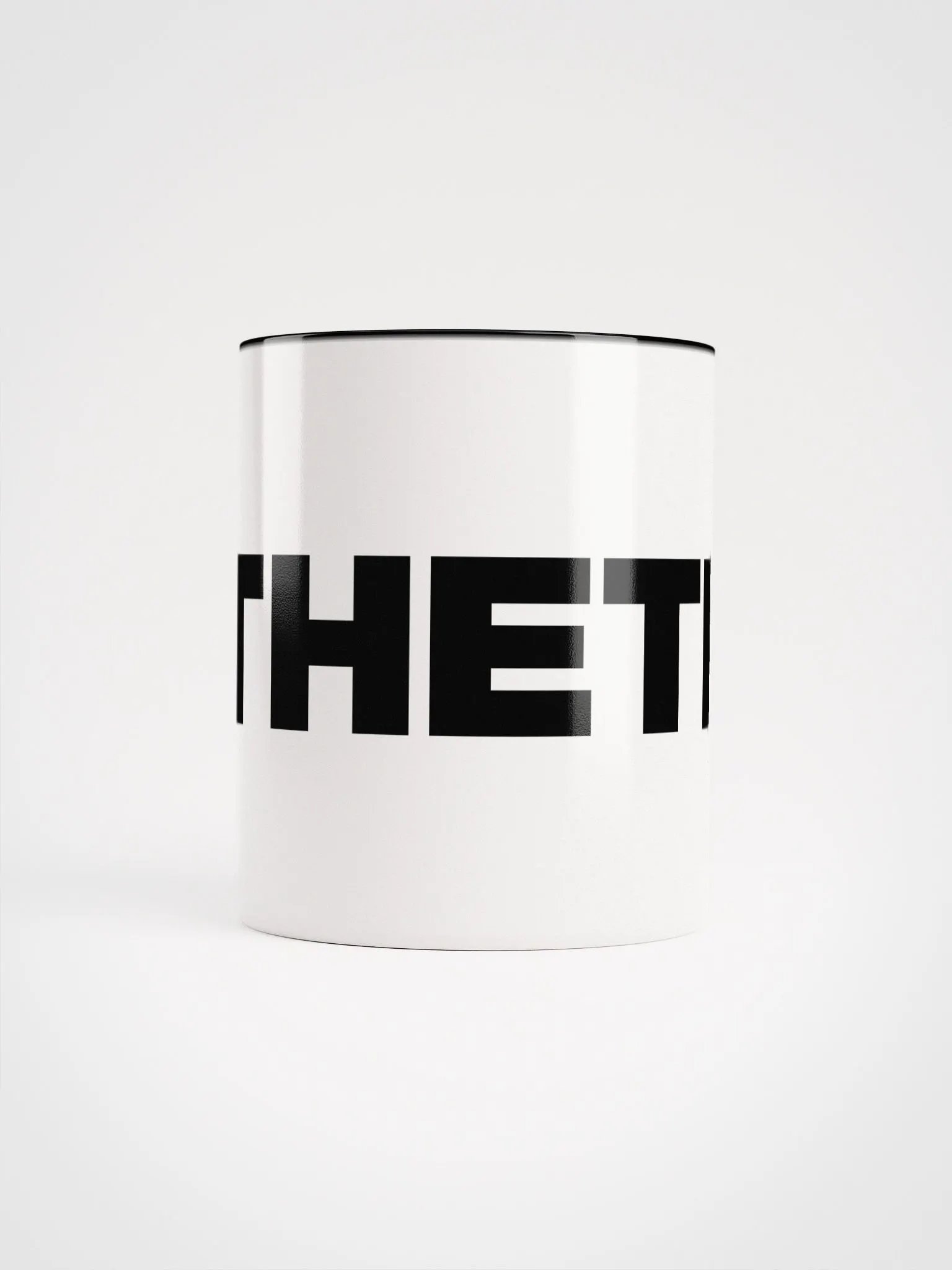 Pathetic Large Print Mug - Two Tone product image (5)