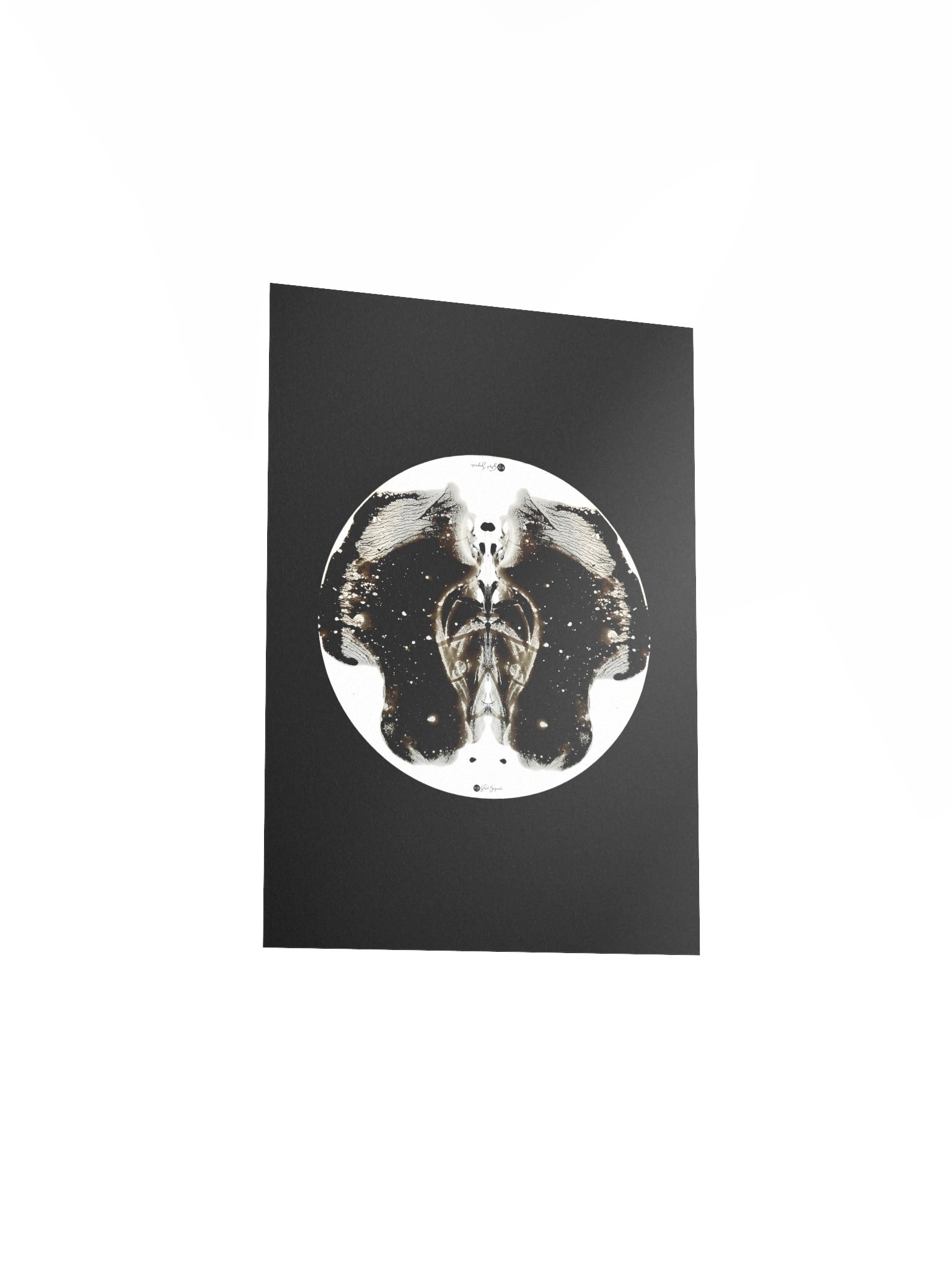MILKY WAY MOON | Inkblot Print product image (3)