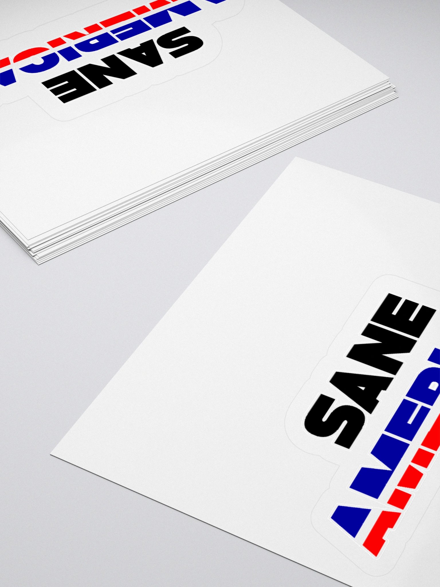 Sane American Sticker - Funny Progressive Vinyl Decal product image (5)