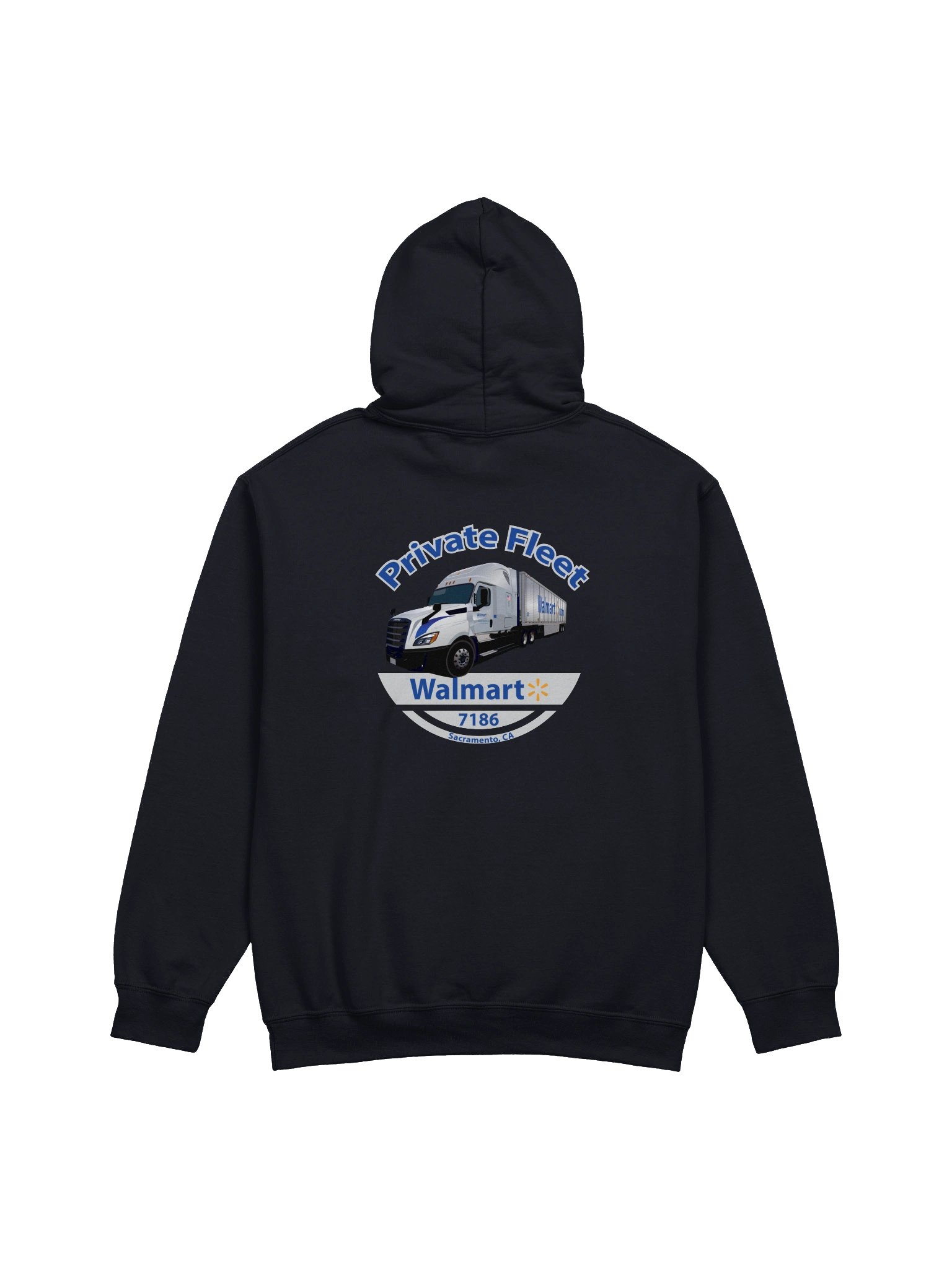 7186 Sacramento Walmart Private Fleet hoodie product image (1)