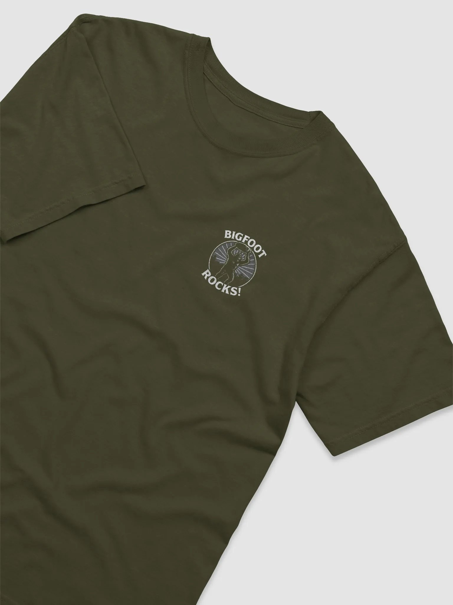 BIGFOOT ROCKS (Rock Thrower) Shirt [small logo] product image (21)