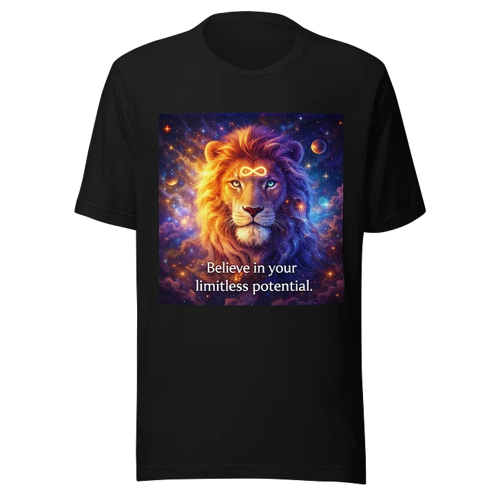 Limitless Lion Cosmic Tee product image (1)