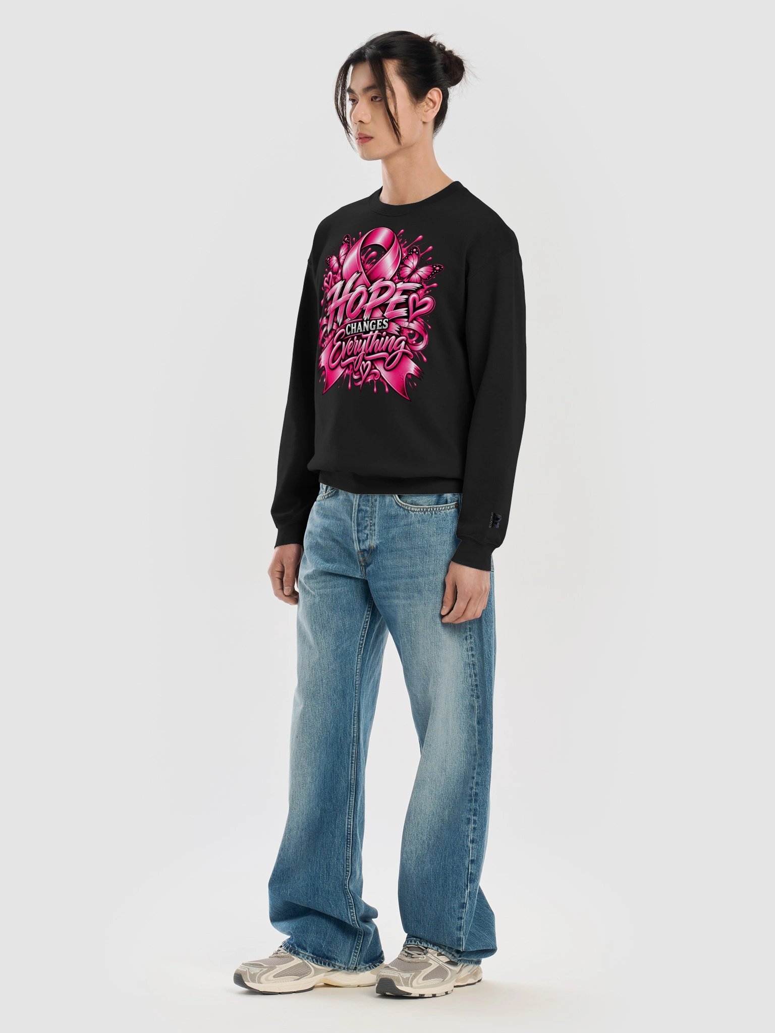 Blacktop Brand Breast Cancer Awareness Crewneck Sweatshirt product image (63)