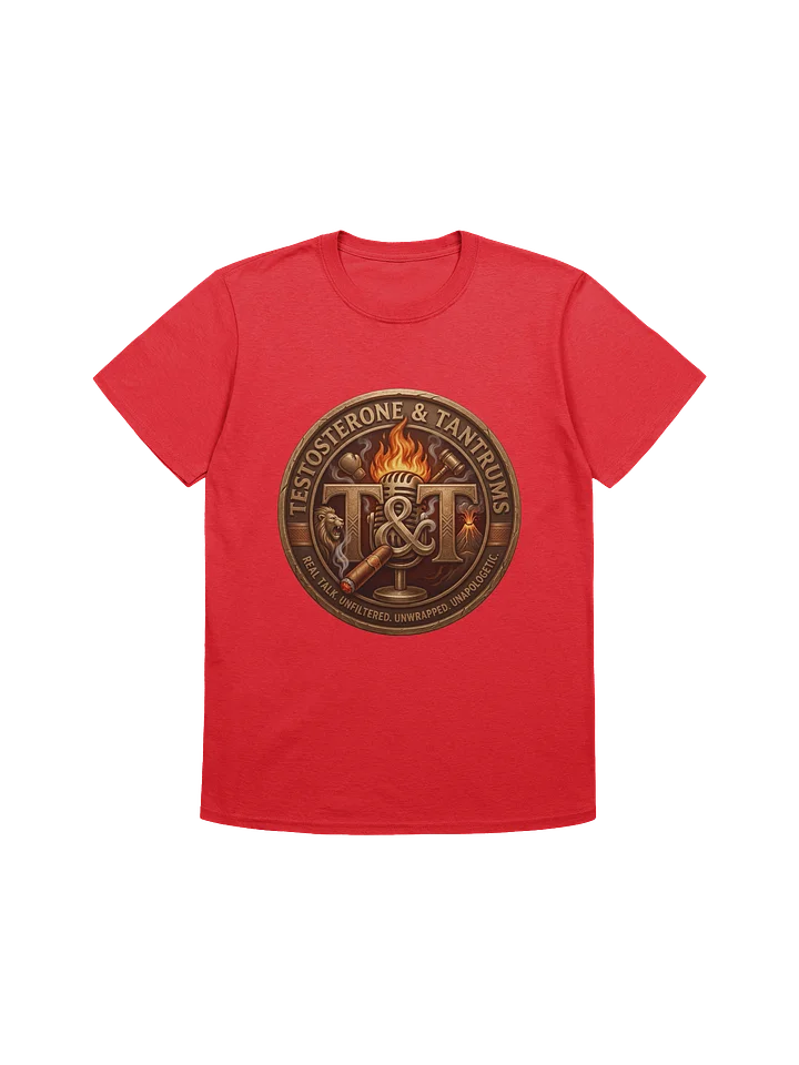 The T&T Signature Tee - RED product image (1)