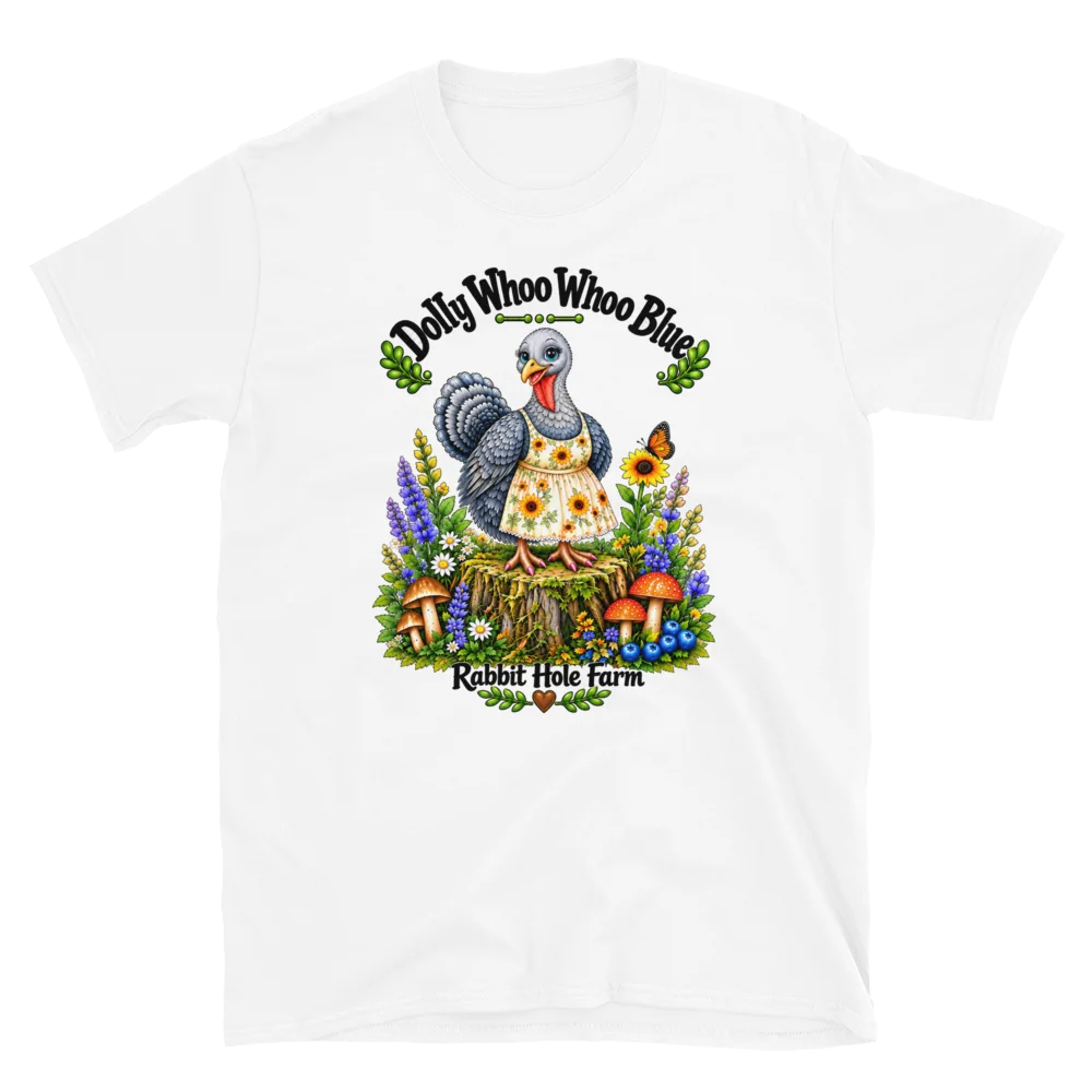 Dolly Sunflower Dress Design Adult Shirt White product image (1)