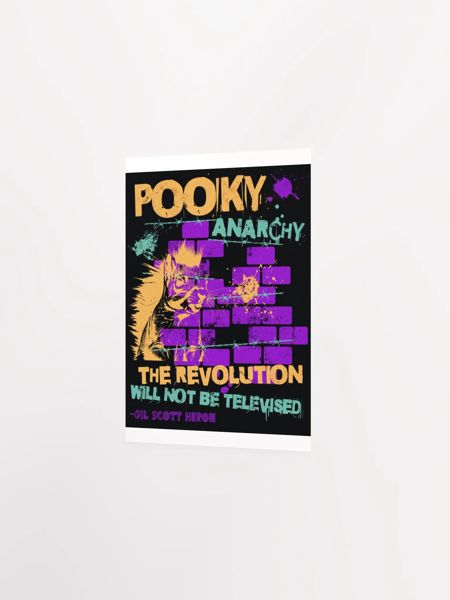 Pooky's Anarchy Revolution Poster product image (15)