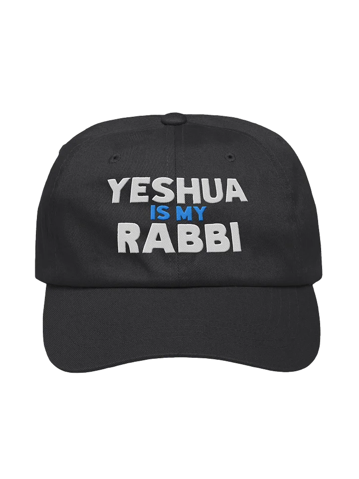 Yeshua is my Rabbi Cap Israel white blue product image (3)