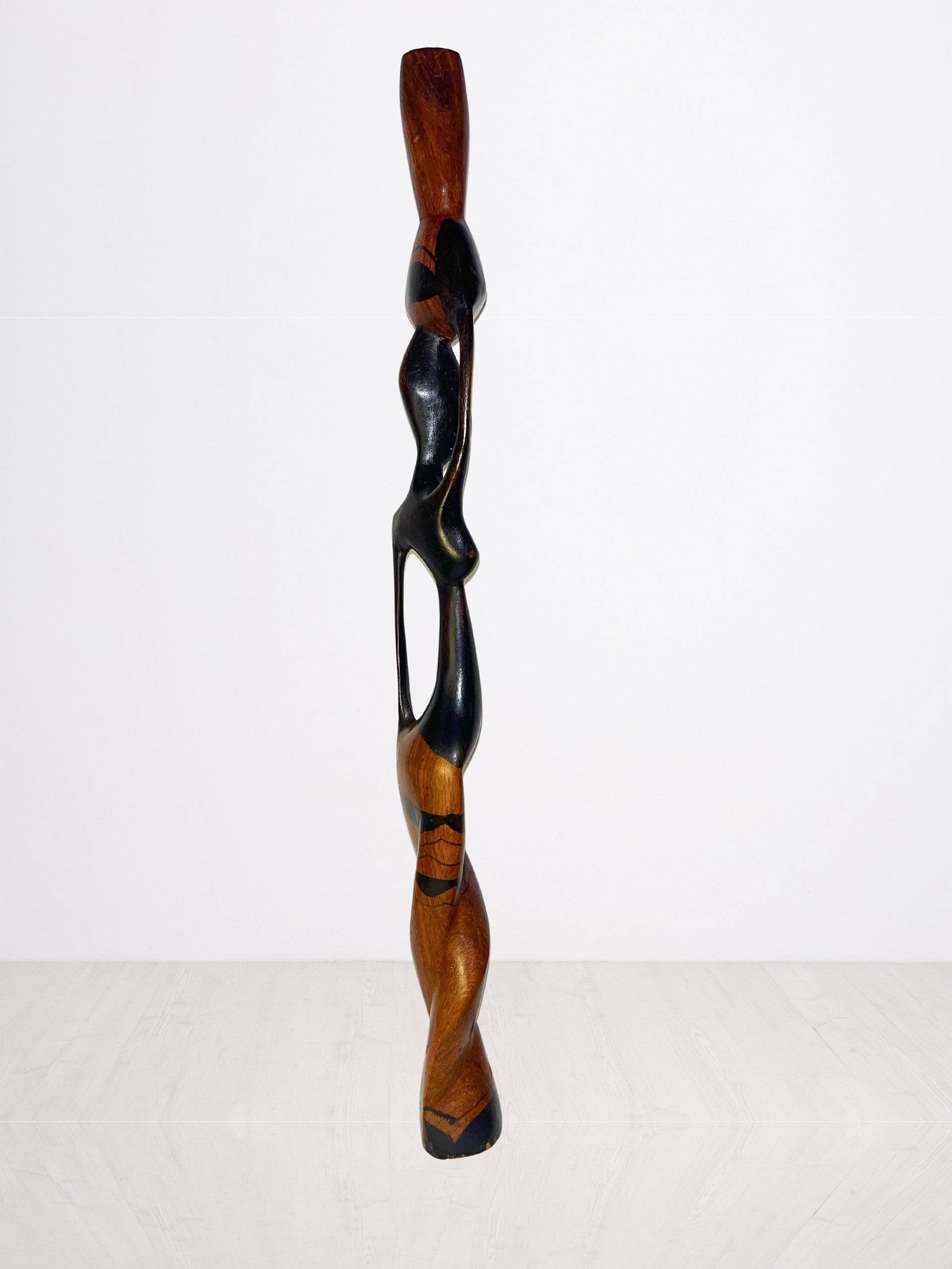 Handcarved Wooden African Woman Sculpture product image (4)