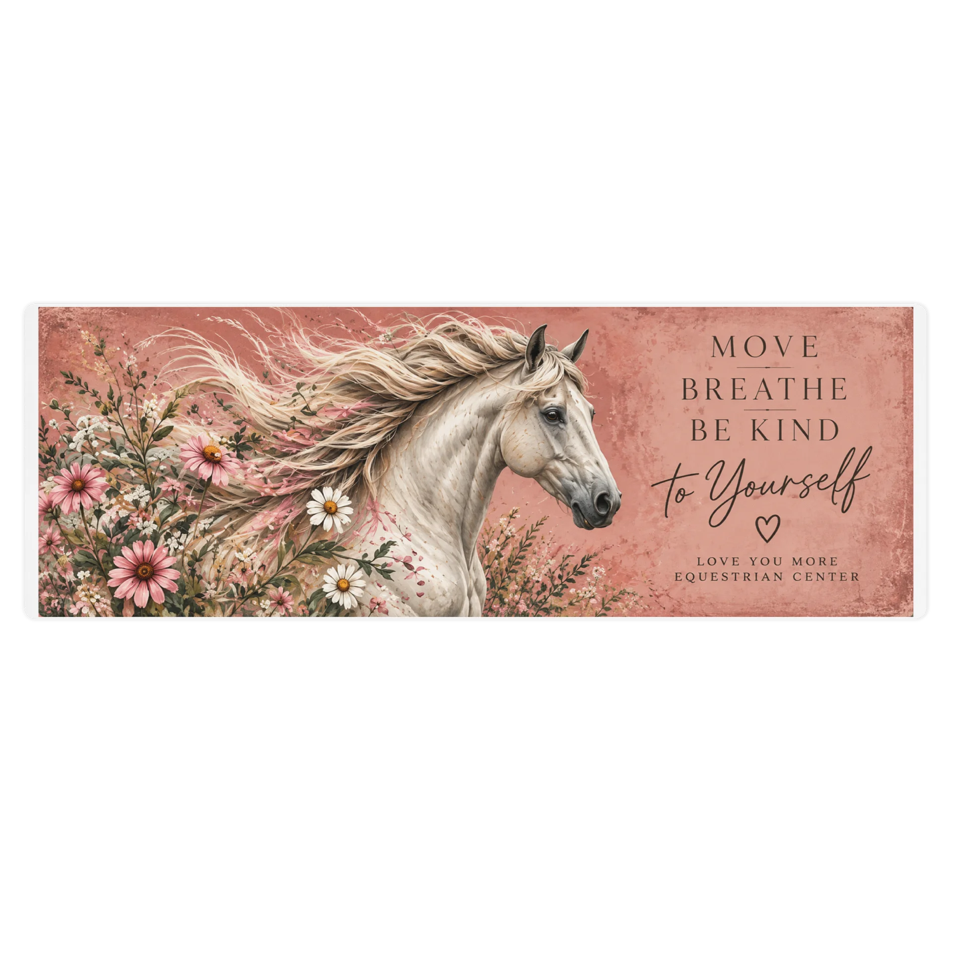 Move • Breathe • Be Kind Yoga Mat product image (1)