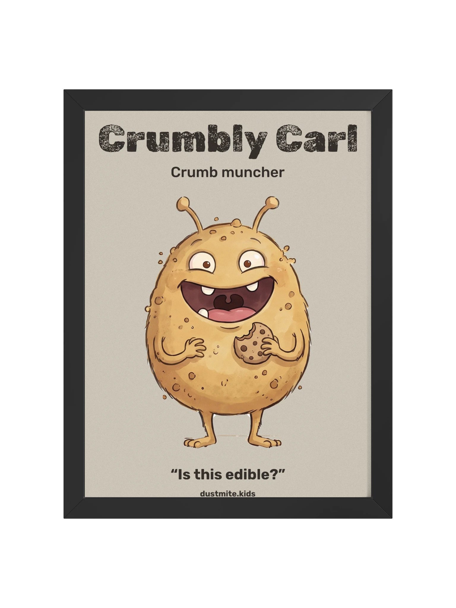 Crumbly Carl Framed Poster product image (13)