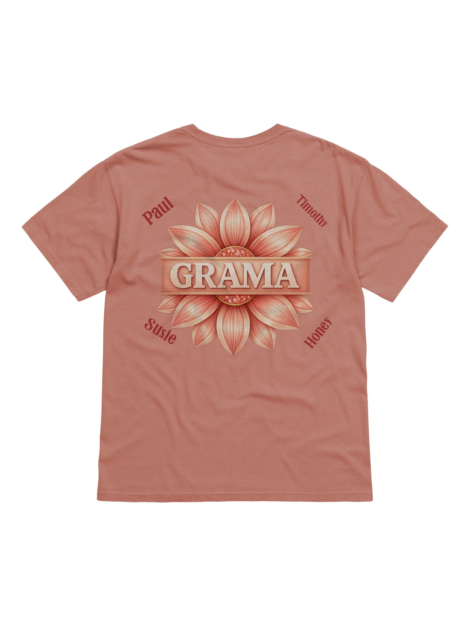 Personalized Glorious GRAMA Floral Emblem Shirt product image (4)