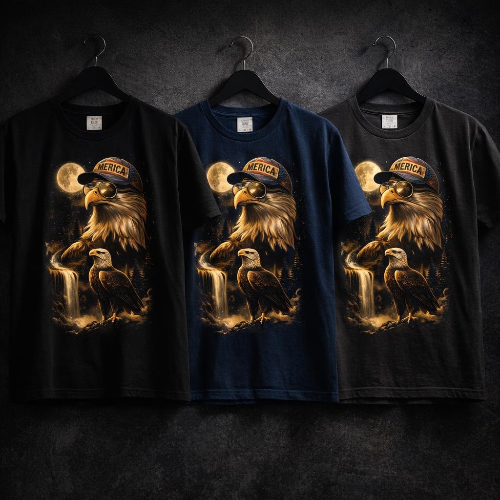 Artemis II Moon Mission T-Shirt – 250 Years America Tee, Patriotic Space Graphic Shirt product image (3)