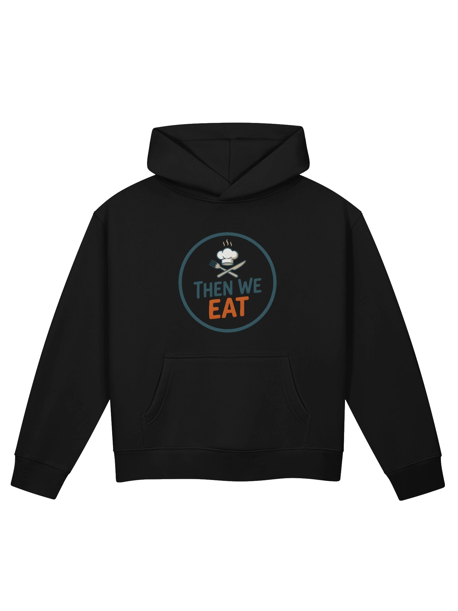 Women's Then We Eat Chef Logo Relaxed Hoodie product image (1)